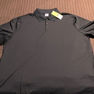 All in Motion Men's Charcoal Polo Shirt